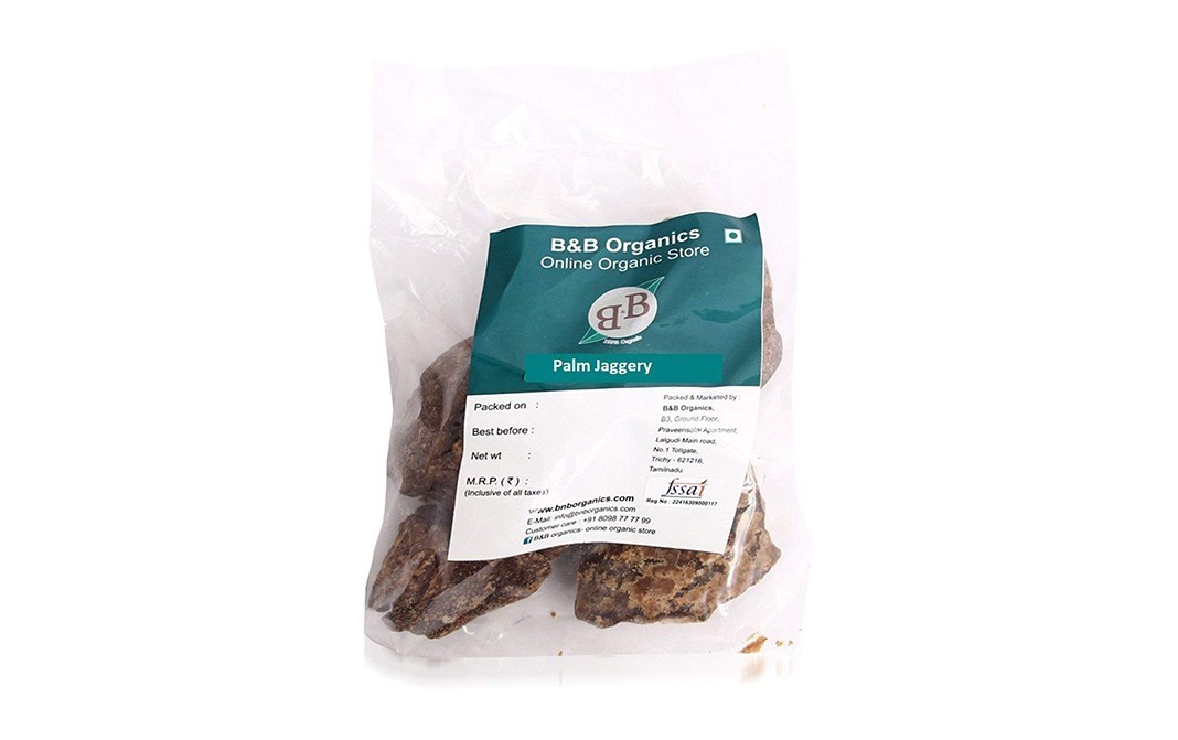 B&B Organics Palm Jaggery    Pack  3 kilogram